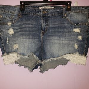 Torrid Jean shorts